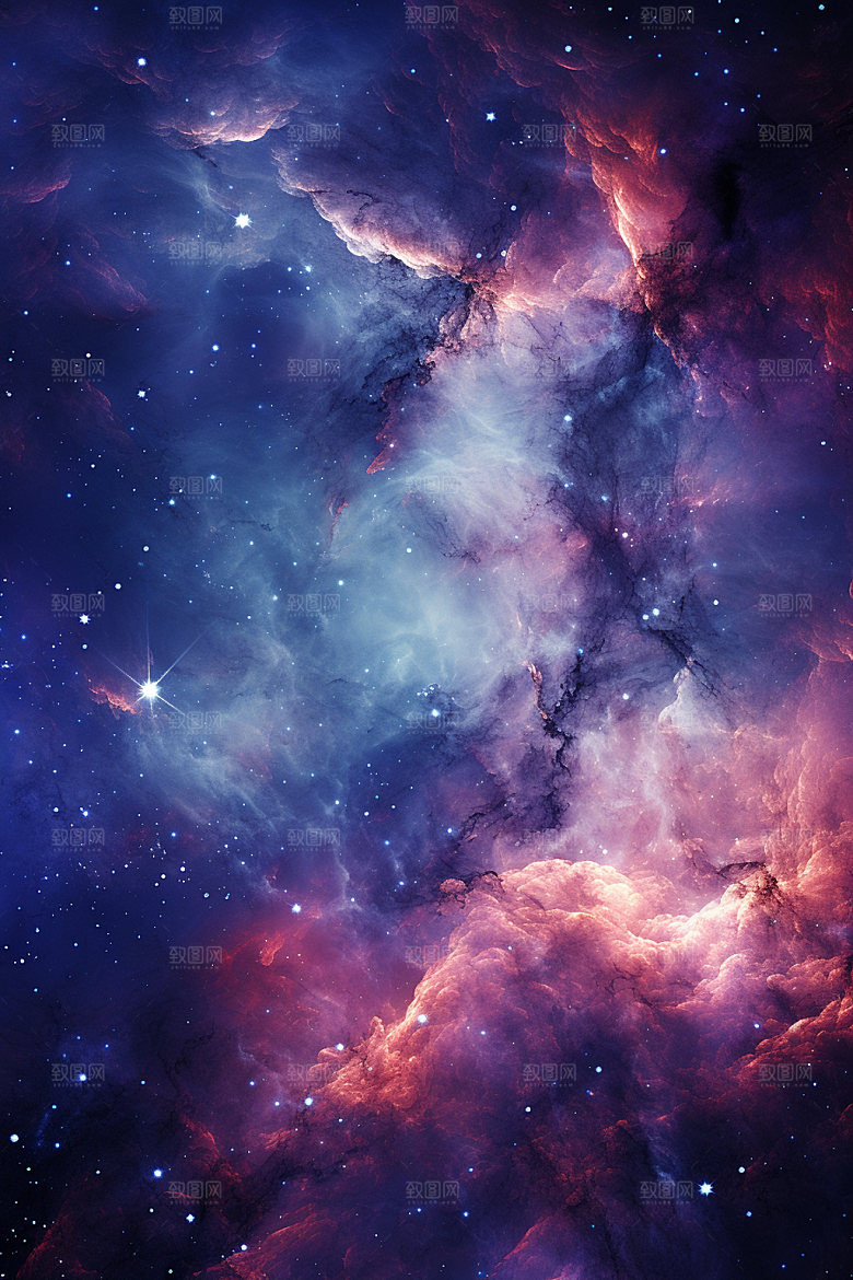 宇宙星空未来高清素材