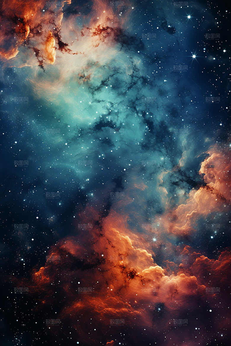 宇宙星空太空星云素材