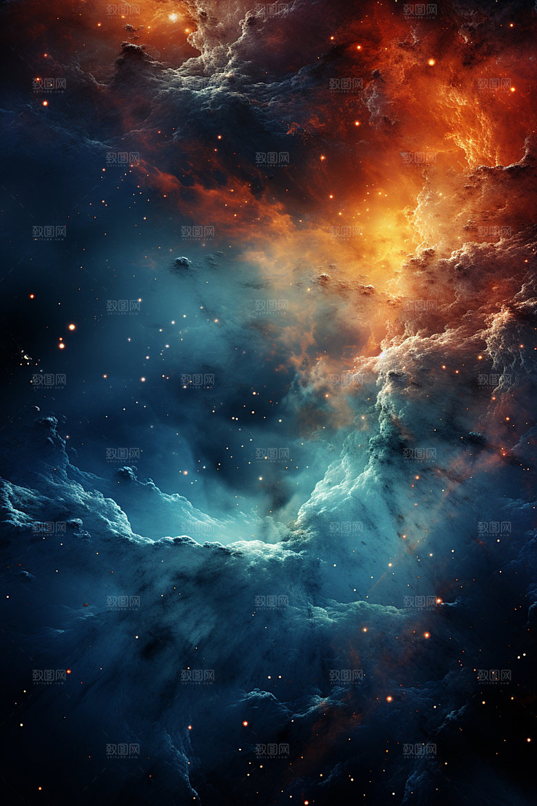 宇宙星空未来高清素材
