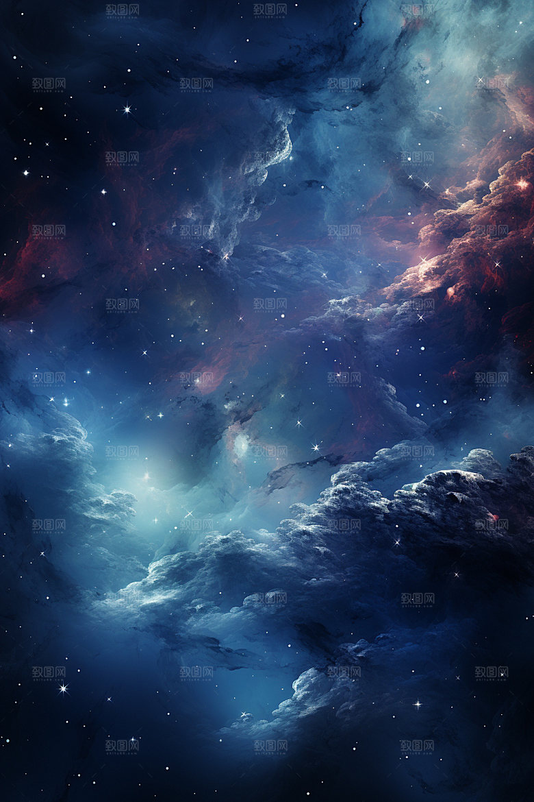 宇宙星空高清天空素材