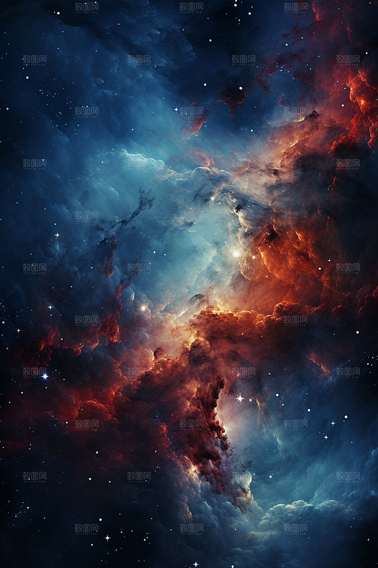 宇宙星空天空唯美素材