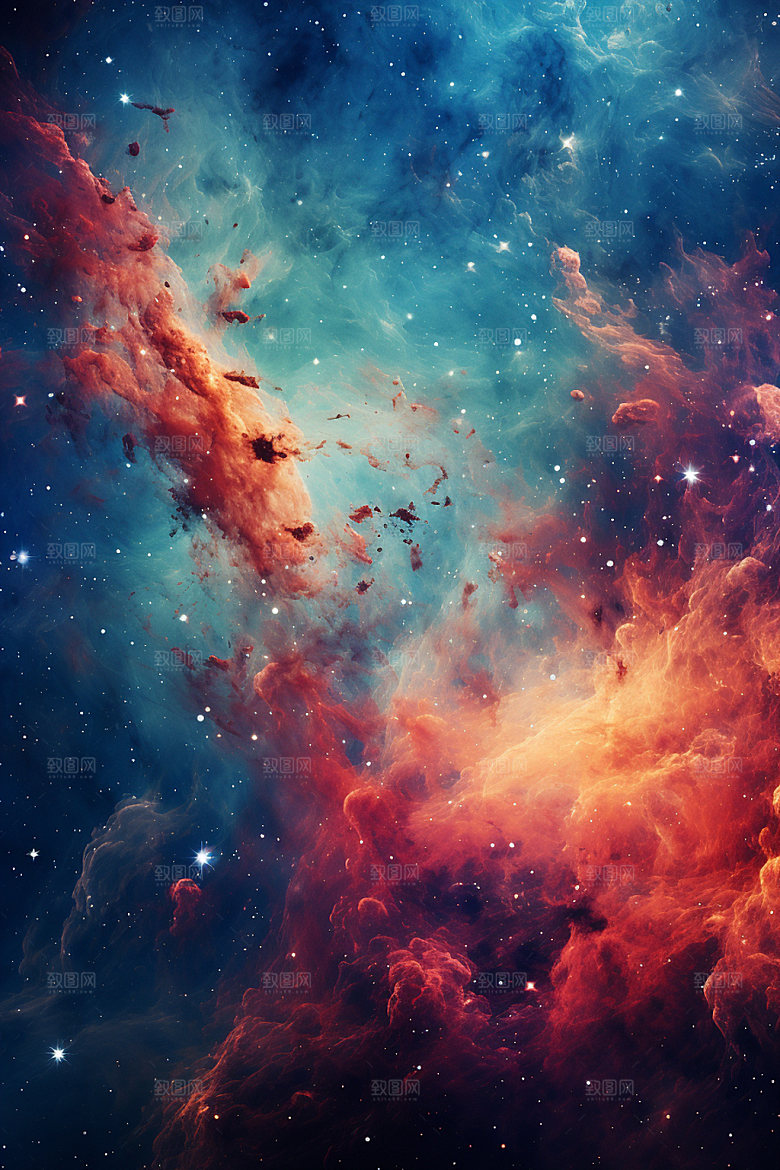 宇宙星空唯美太空素材
