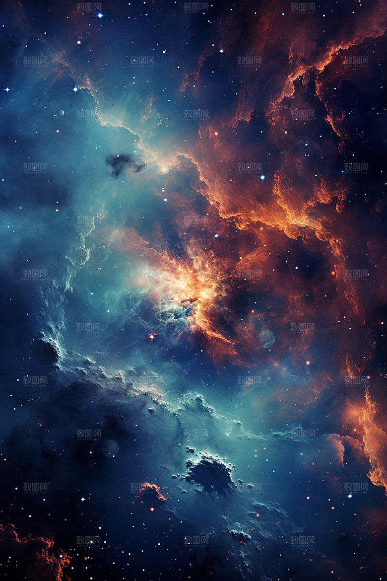 宇宙星空高清天空素材