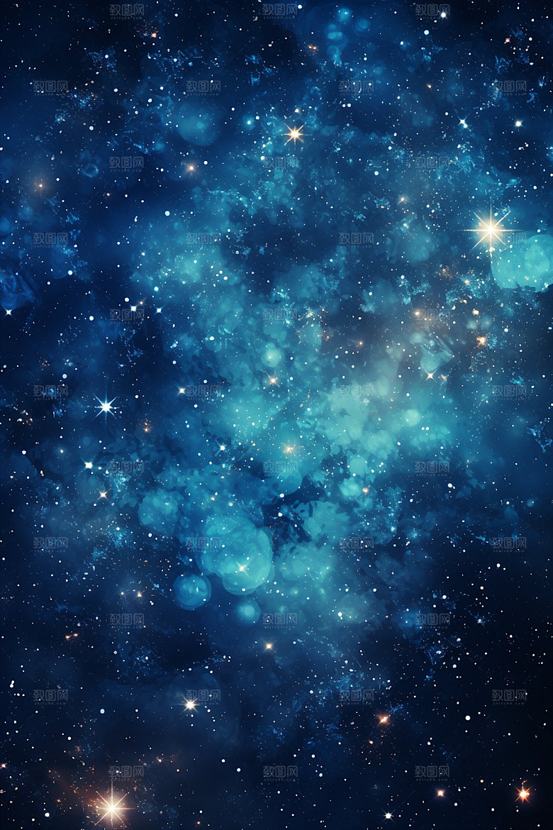 宇宙星空浪漫夜空素材