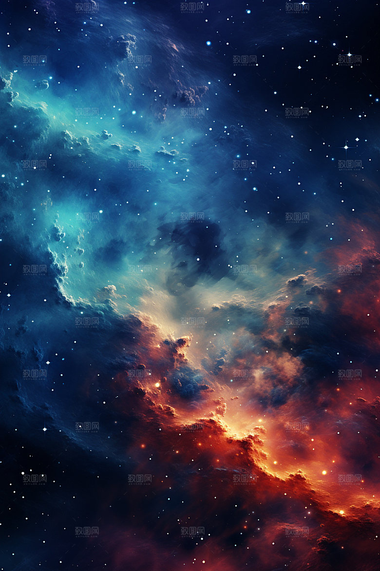 宇宙星空夜空未来素材