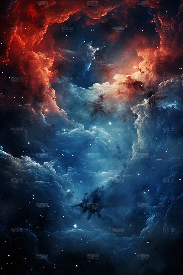 宇宙星空太空夜空素材