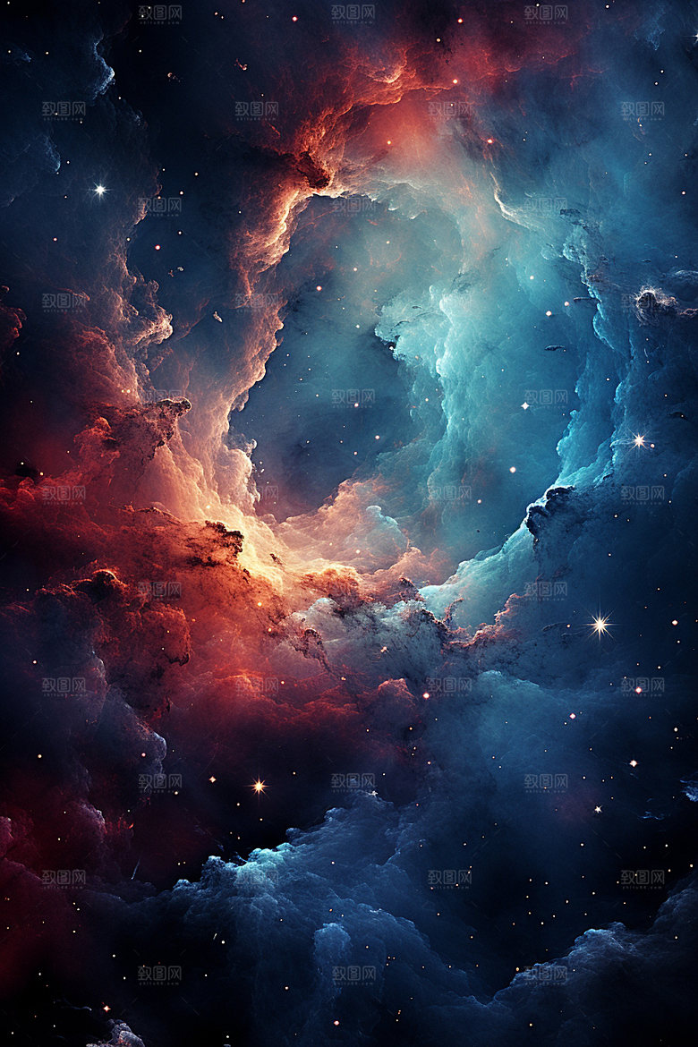 宇宙星空未来天空素材