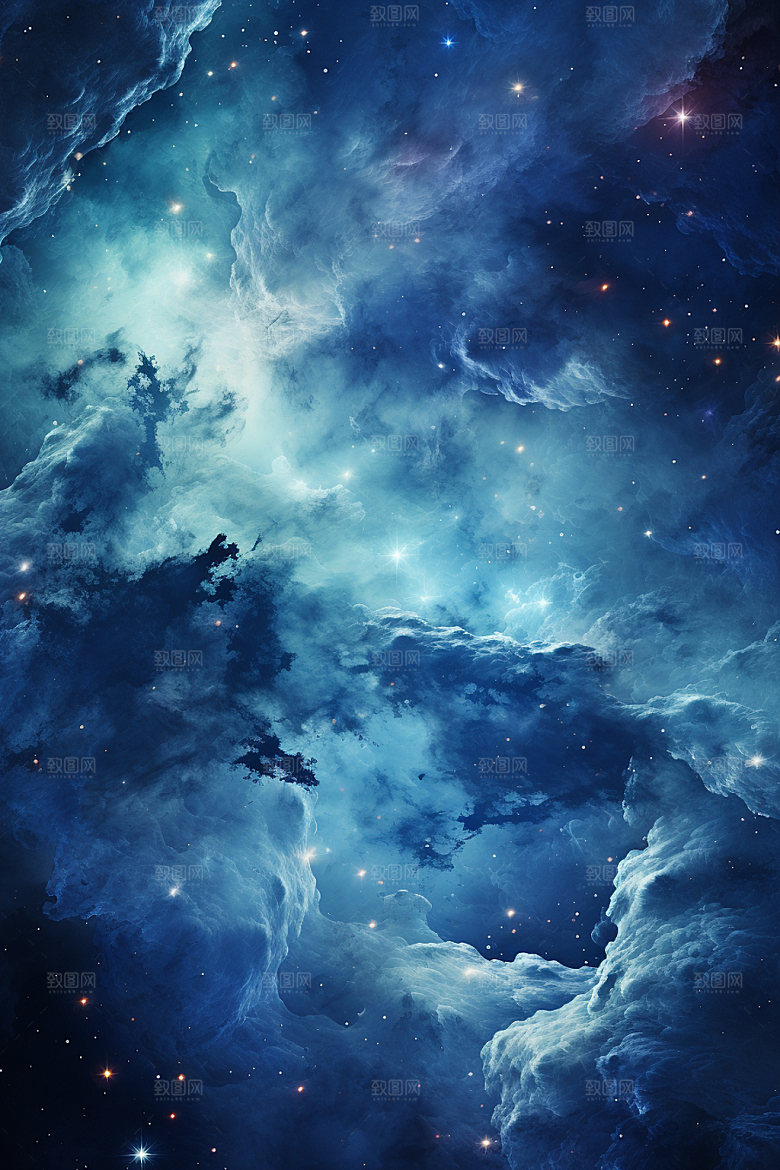宇宙星空唯美灿烂素材