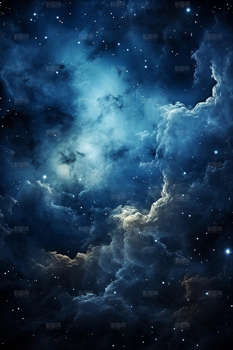 宇宙星空高清浪漫素材