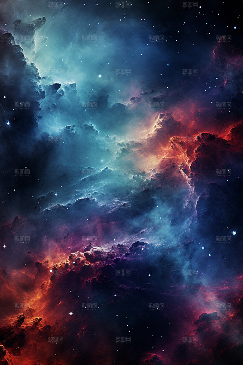 宇宙星空夜空浪漫素材