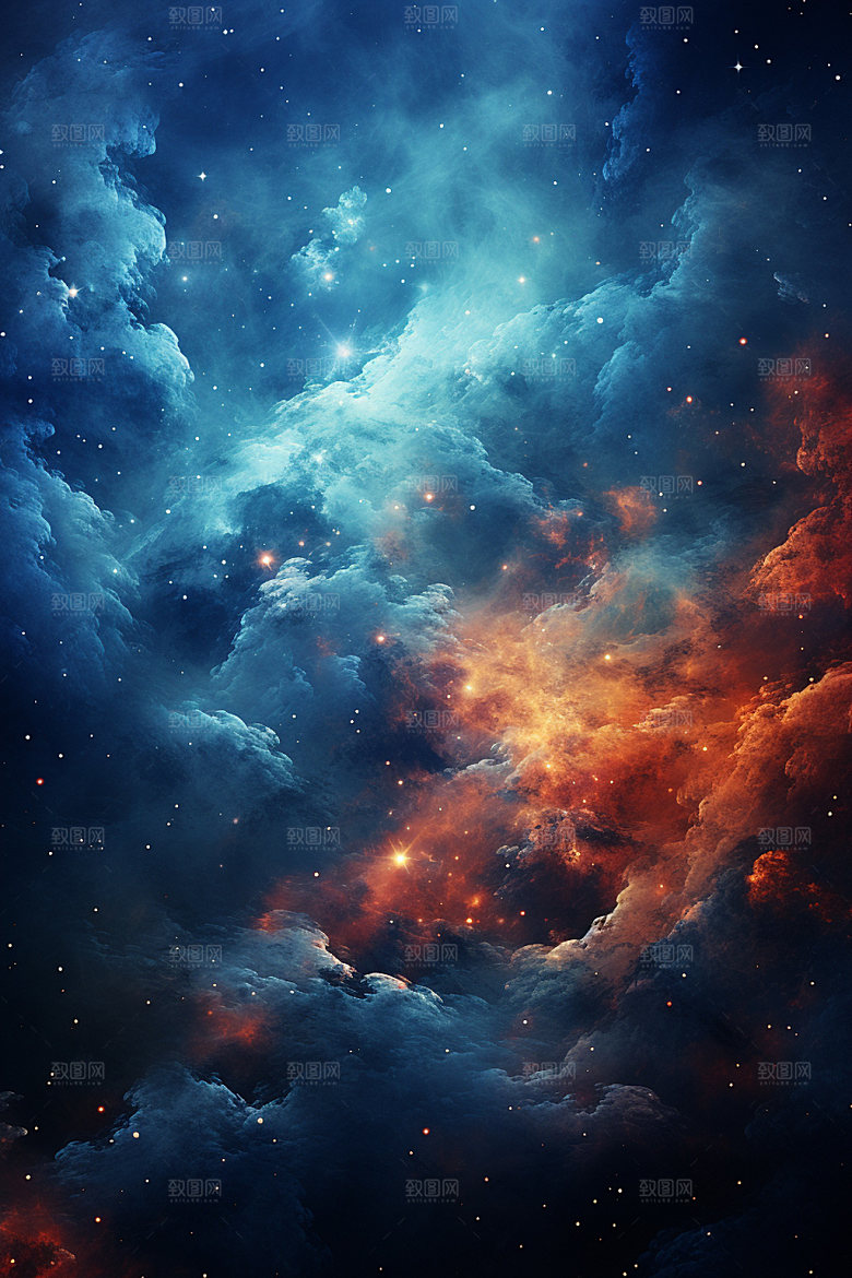 宇宙星空未来天空素材