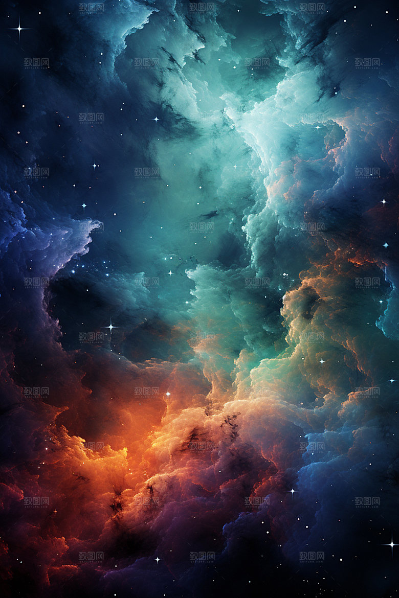 宇宙星空天空太空素材