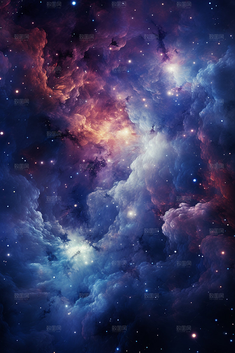 宇宙星空唯美太空素材