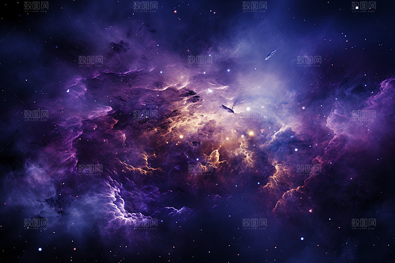 宇宙星空唯美高清素材