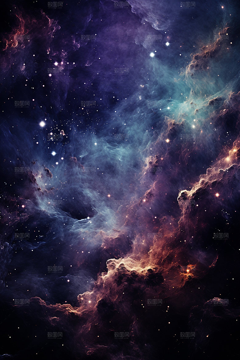 宇宙星空天空高清素材