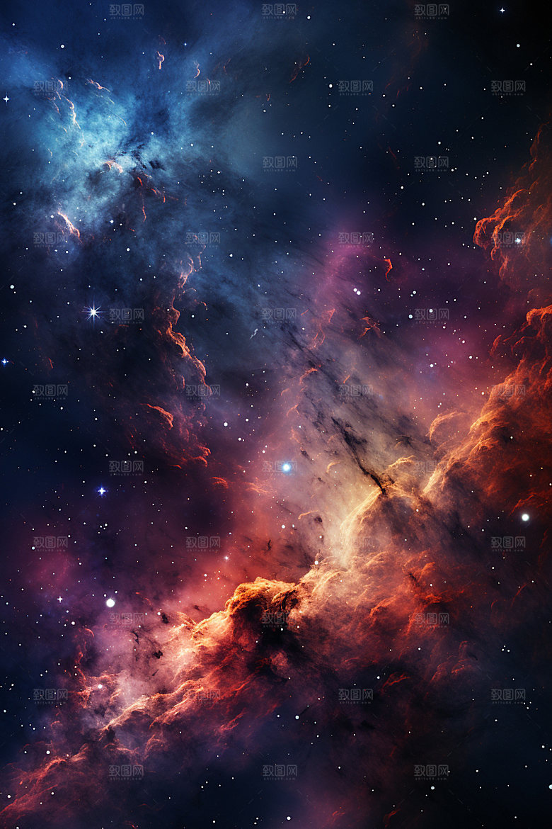 宇宙星空高清唯美素材