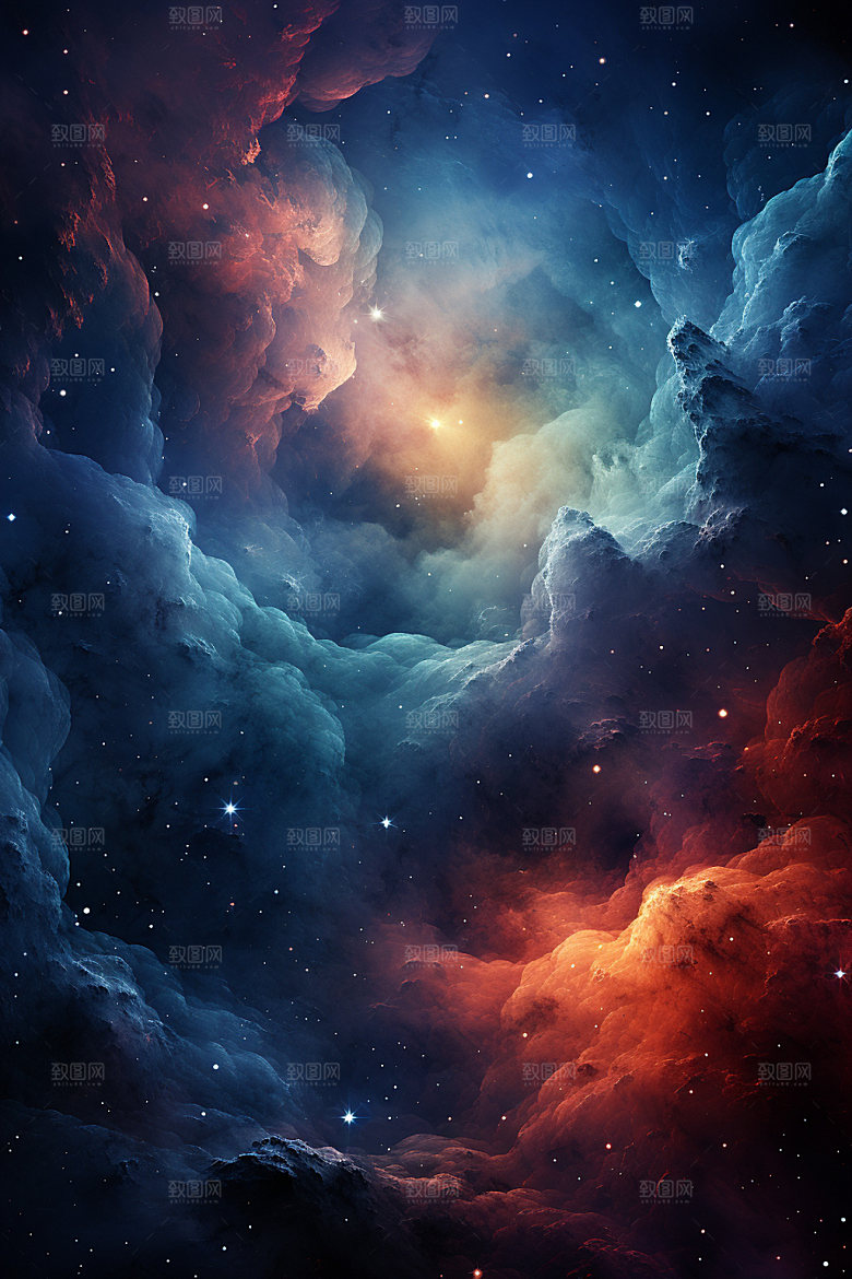 宇宙星空天空浪漫素材