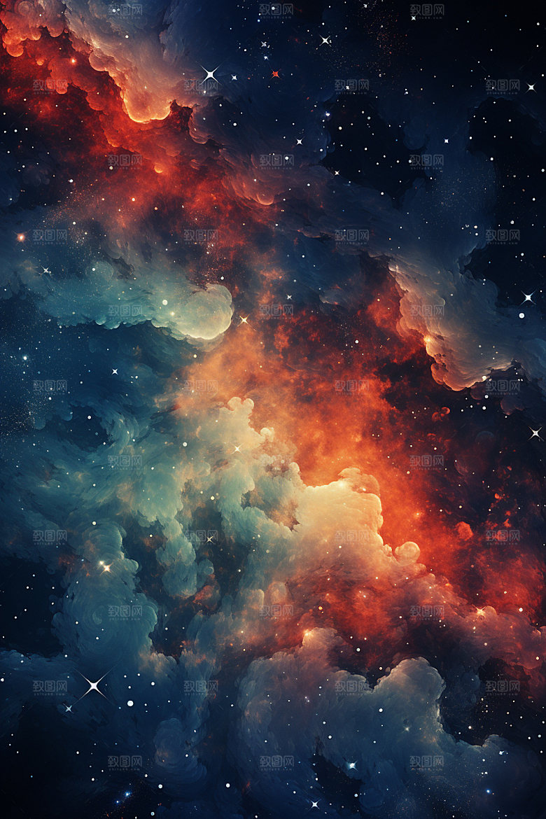 宇宙星空高清天空素材