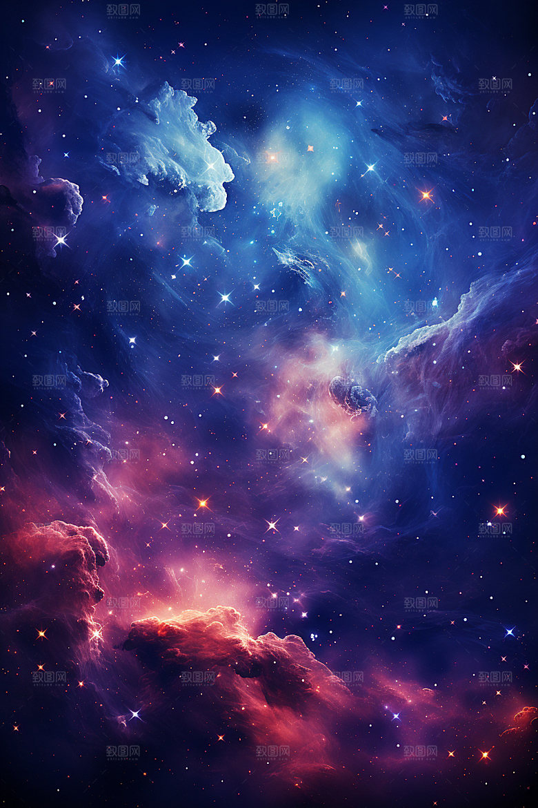 宇宙星空高清唯美素材