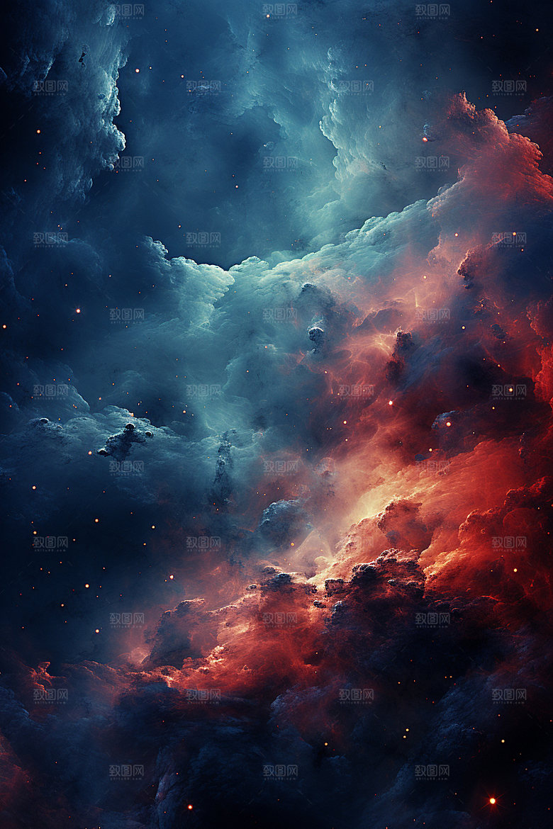 宇宙星空星云高清素材