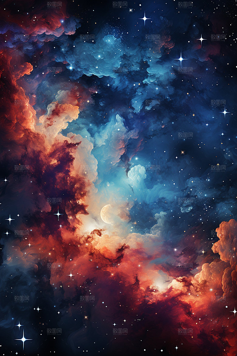 宇宙星空高清太空素材