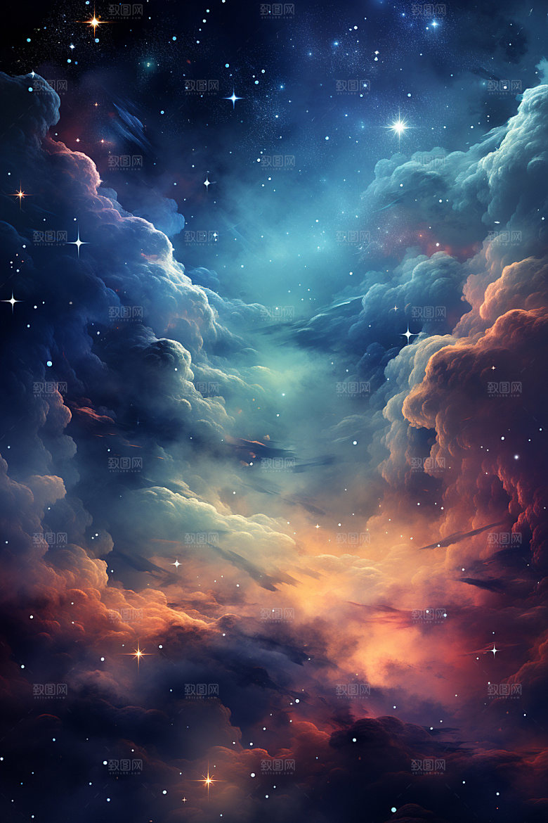 宇宙星空太空未来素材