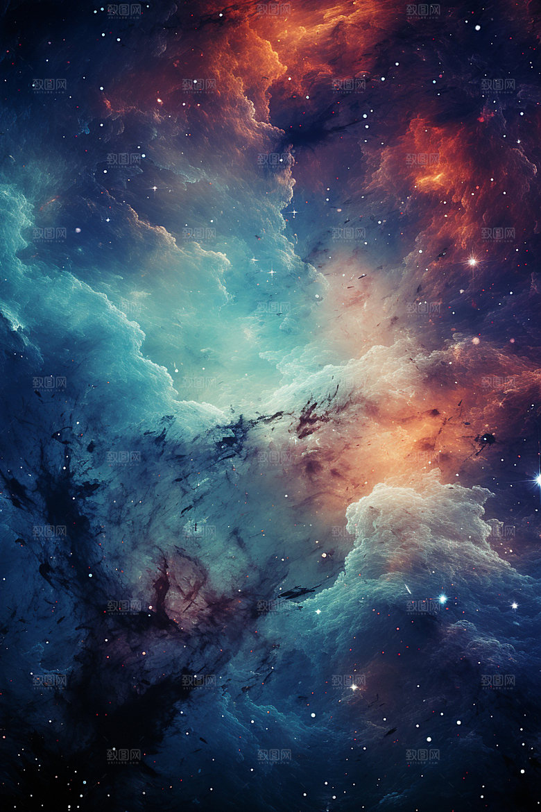 宇宙星空未来高清素材