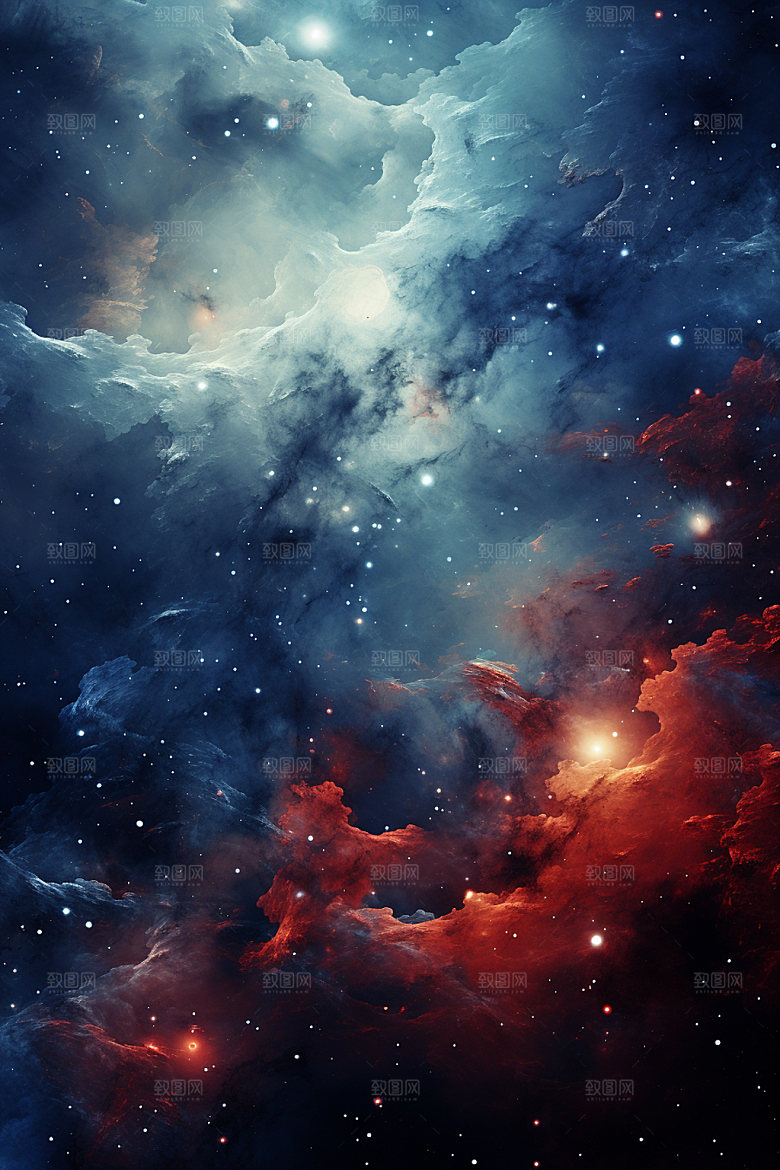 宇宙星空星云夜空素材