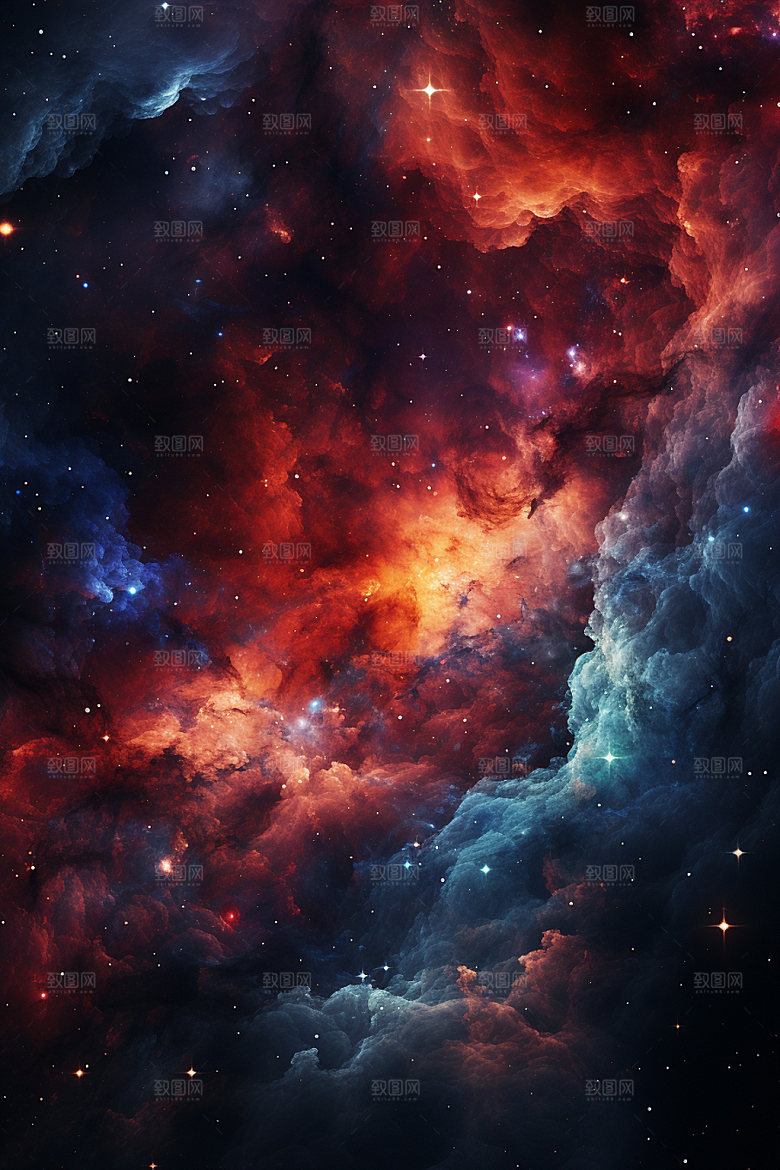 宇宙星空未来天空素材