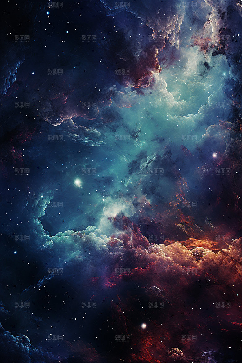 宇宙星空未来天空素材
