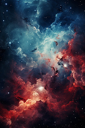 宇宙星空夜空灿烂素材