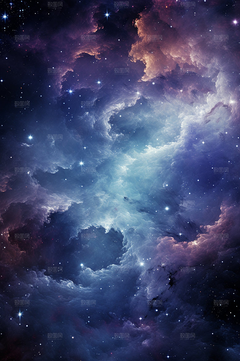 宇宙星空太空星云素材