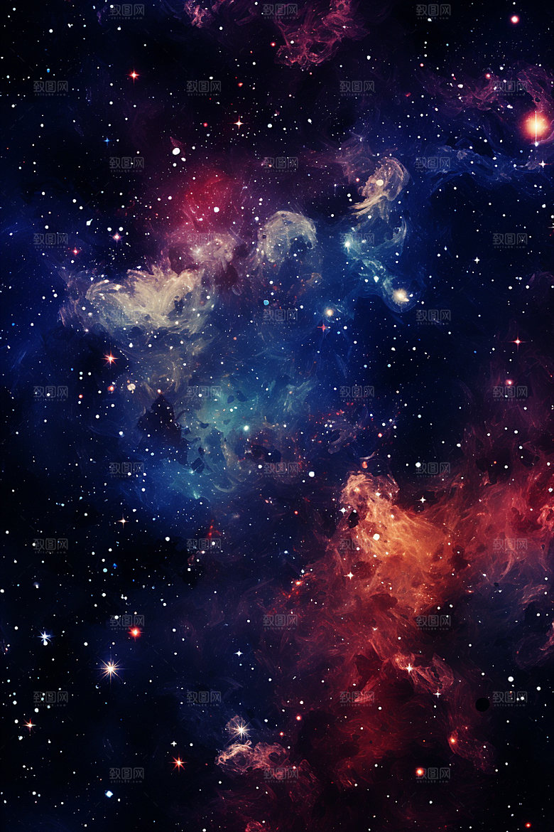 宇宙星空高清浪漫素材