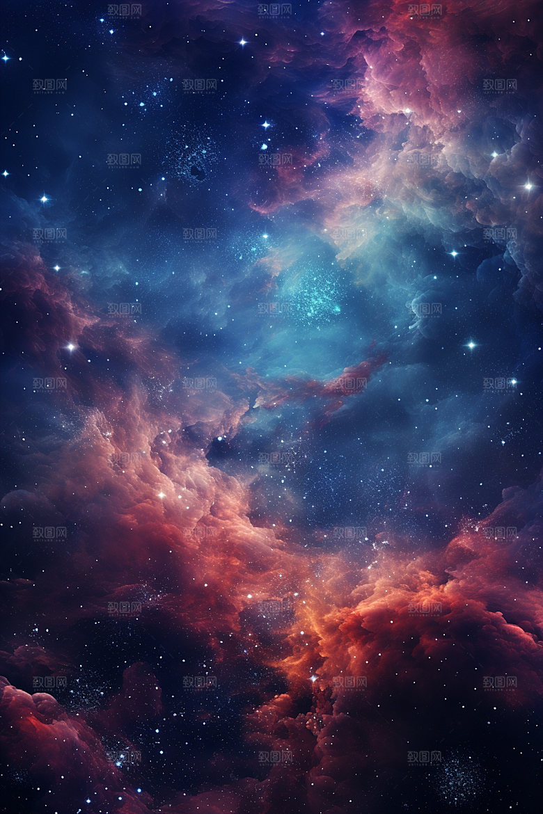 宇宙星空夜空太空素材