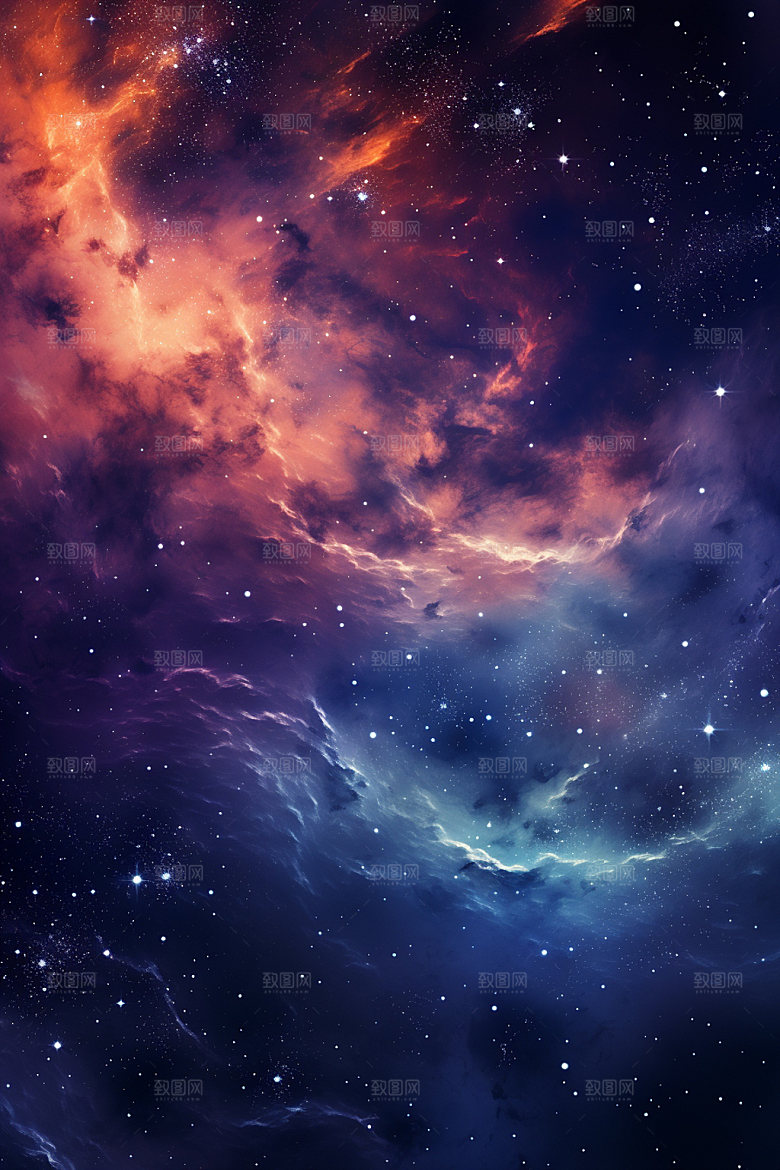 宇宙星空天空高清素材