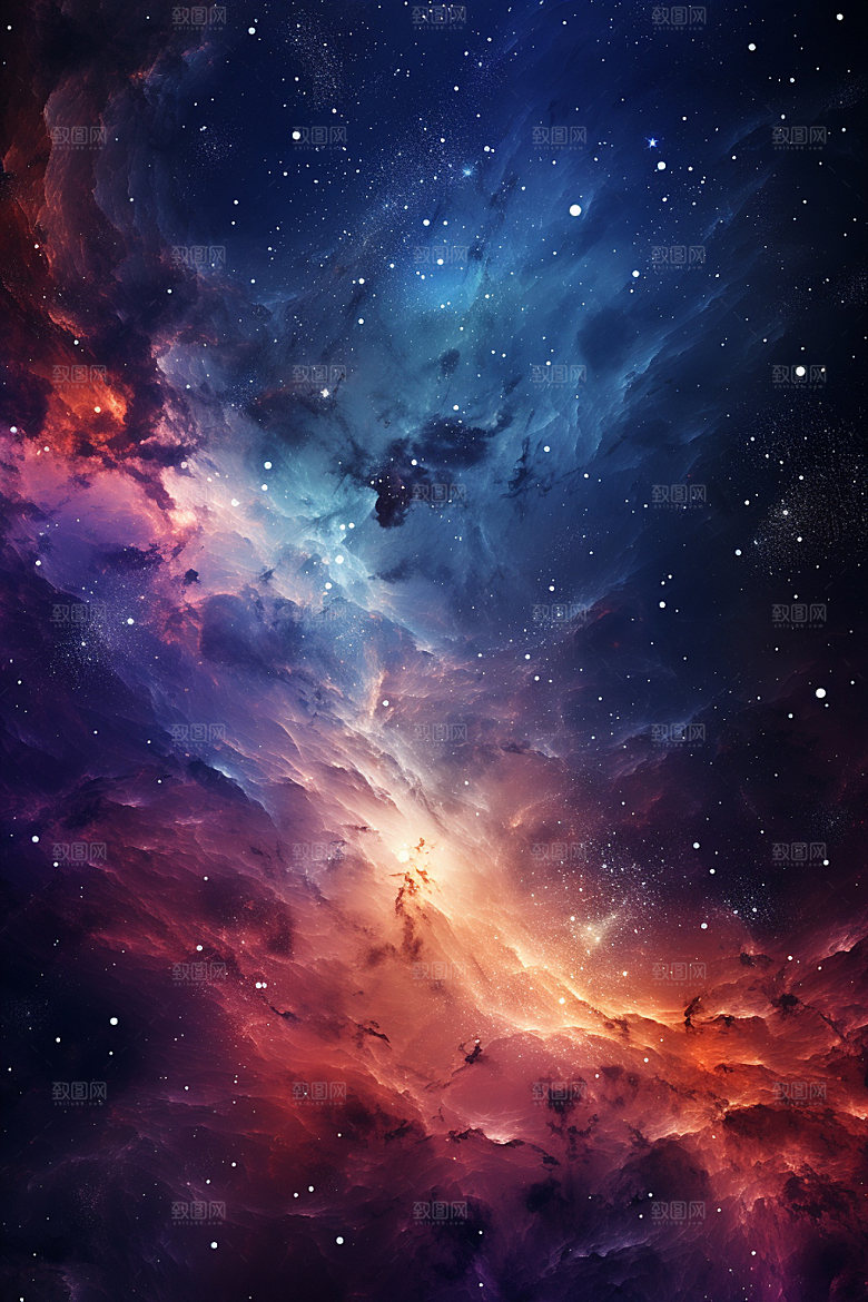 宇宙星空天空未来素材