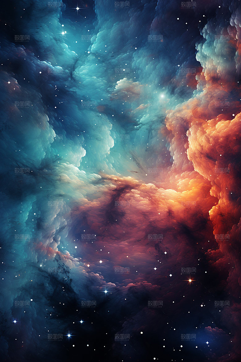 宇宙星空未来天空素材