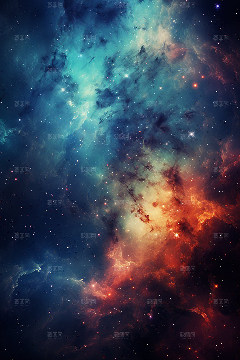 宇宙星空夜空太空素材