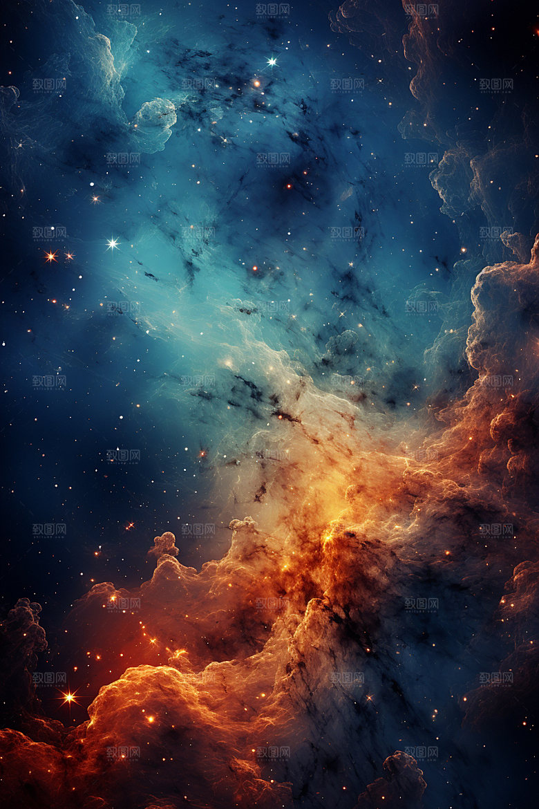 宇宙星空高清唯美素材