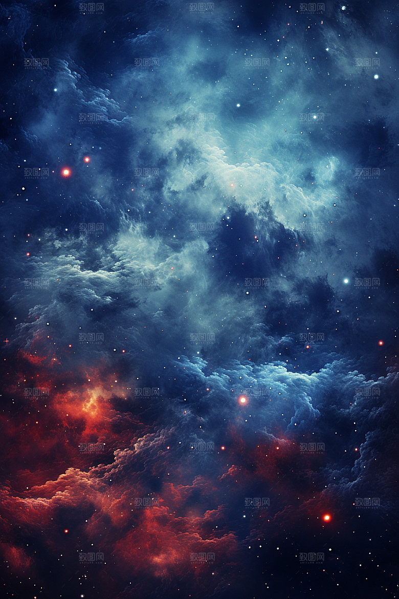 宇宙星空唯美高清素材