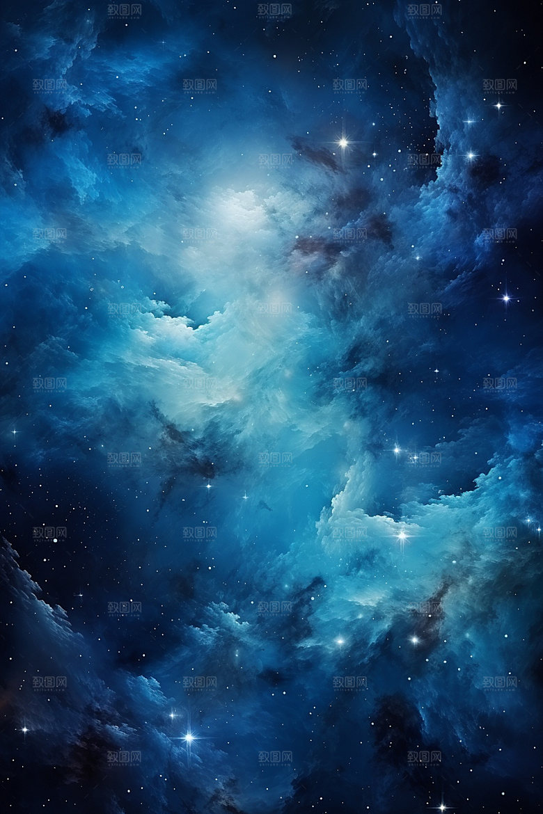 宇宙星空唯美天空素材