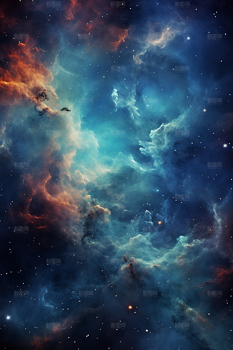 宇宙星空高清星云素材