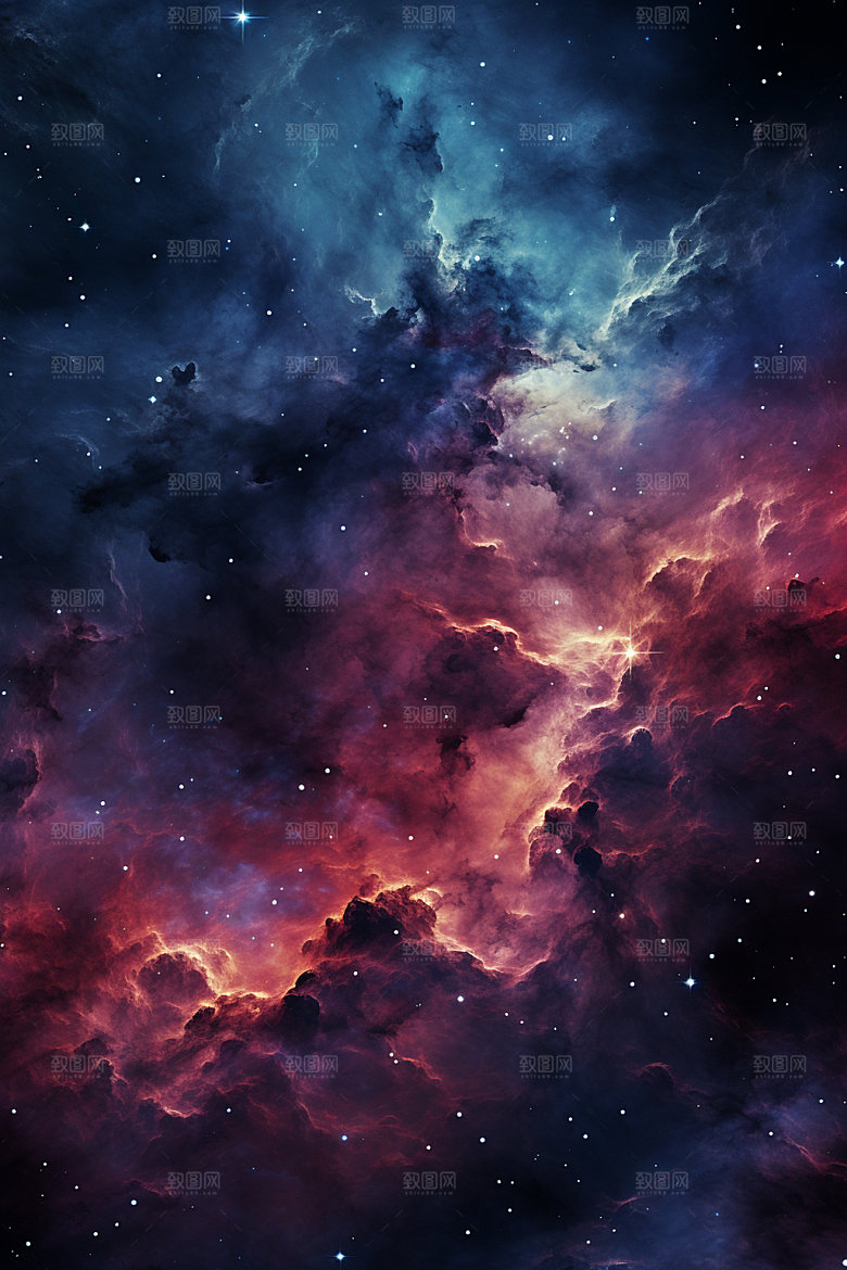 宇宙星空夜空天空素材