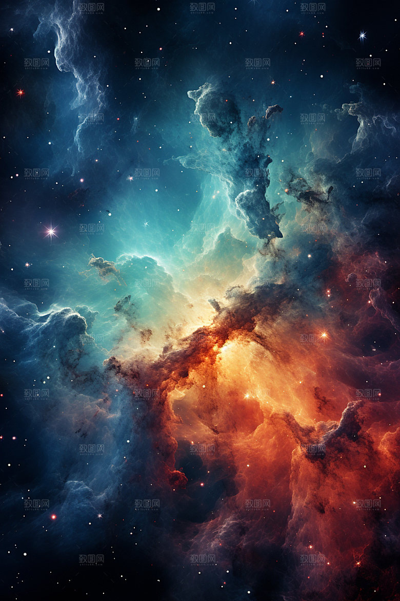 宇宙星空天空太空素材