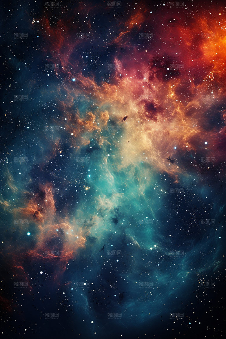 宇宙星空夜空高清素材