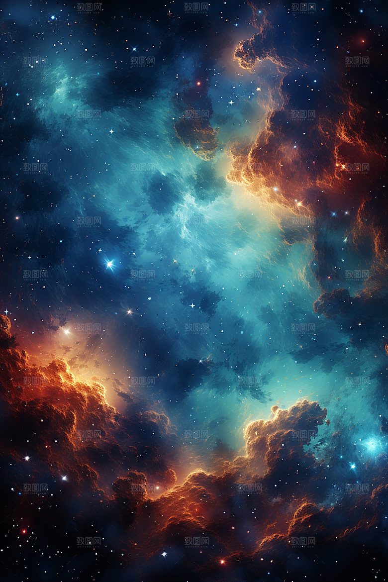 宇宙星空高清未来素材