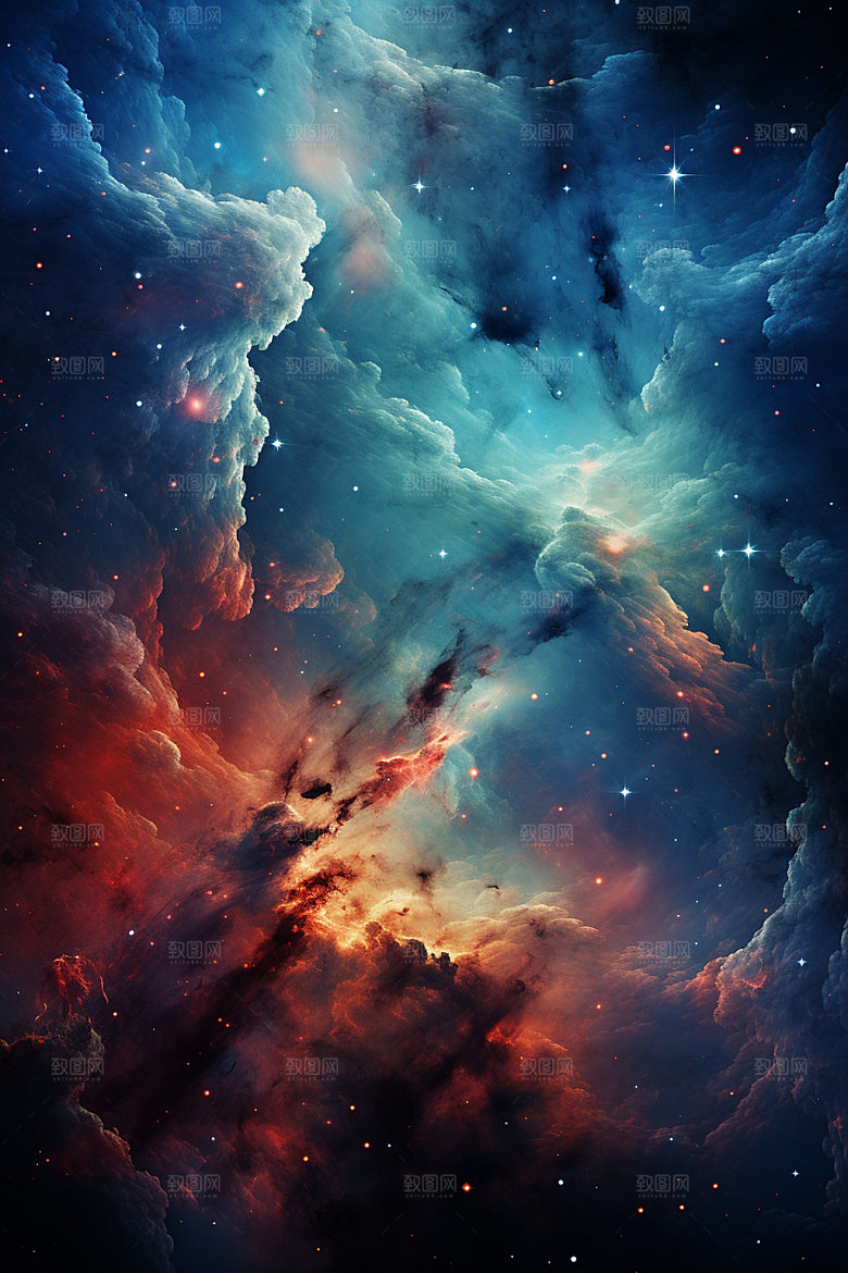 宇宙星空唯美太空素材