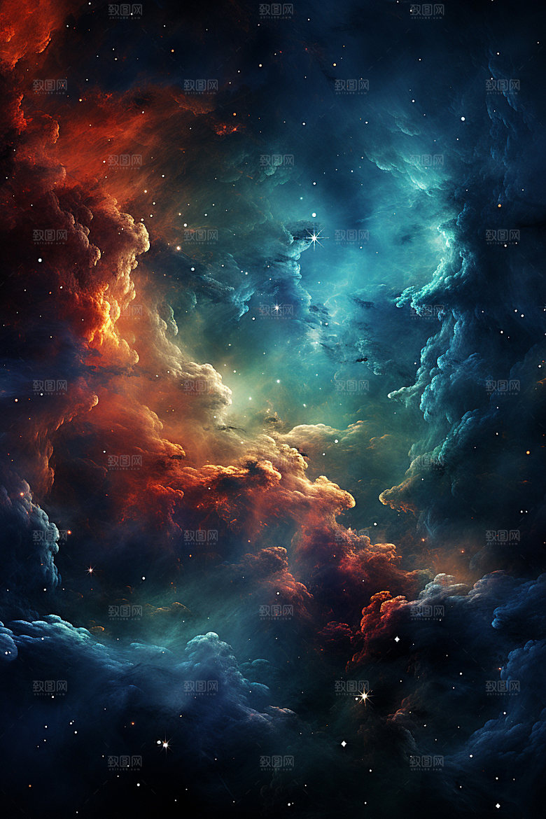宇宙星空高清未来素材
