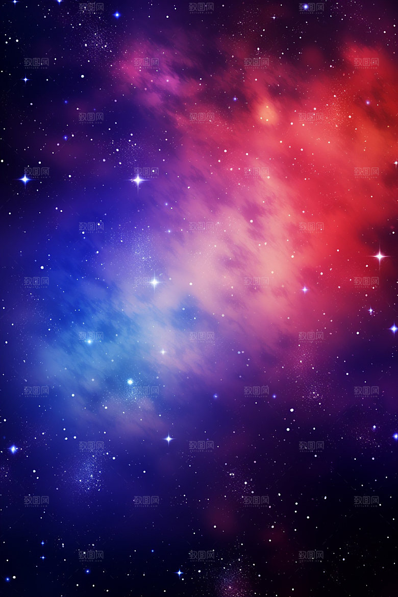 宇宙星空未来灿烂素材