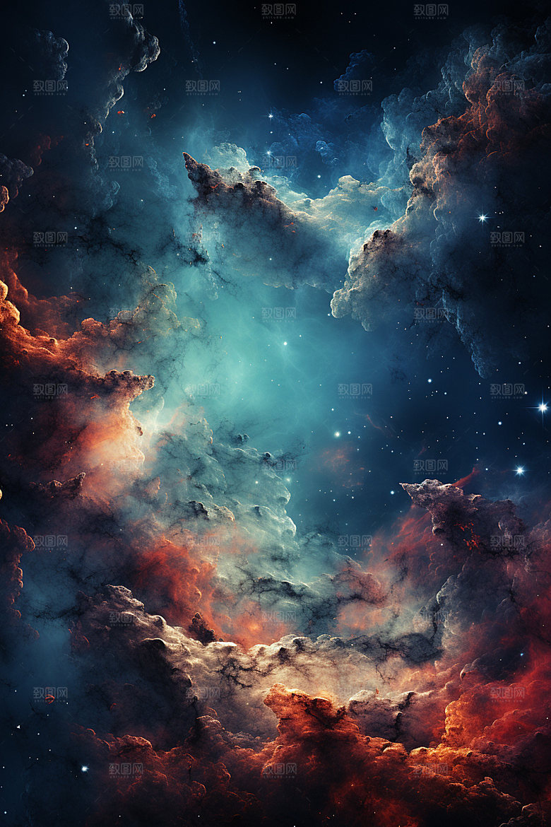 宇宙星空天空未来素材